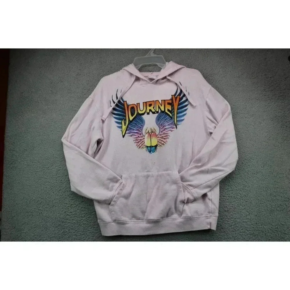 Journey-2021-Nomota LLC-Women's Slip-On Hoodie-Large-Rock Band Journey